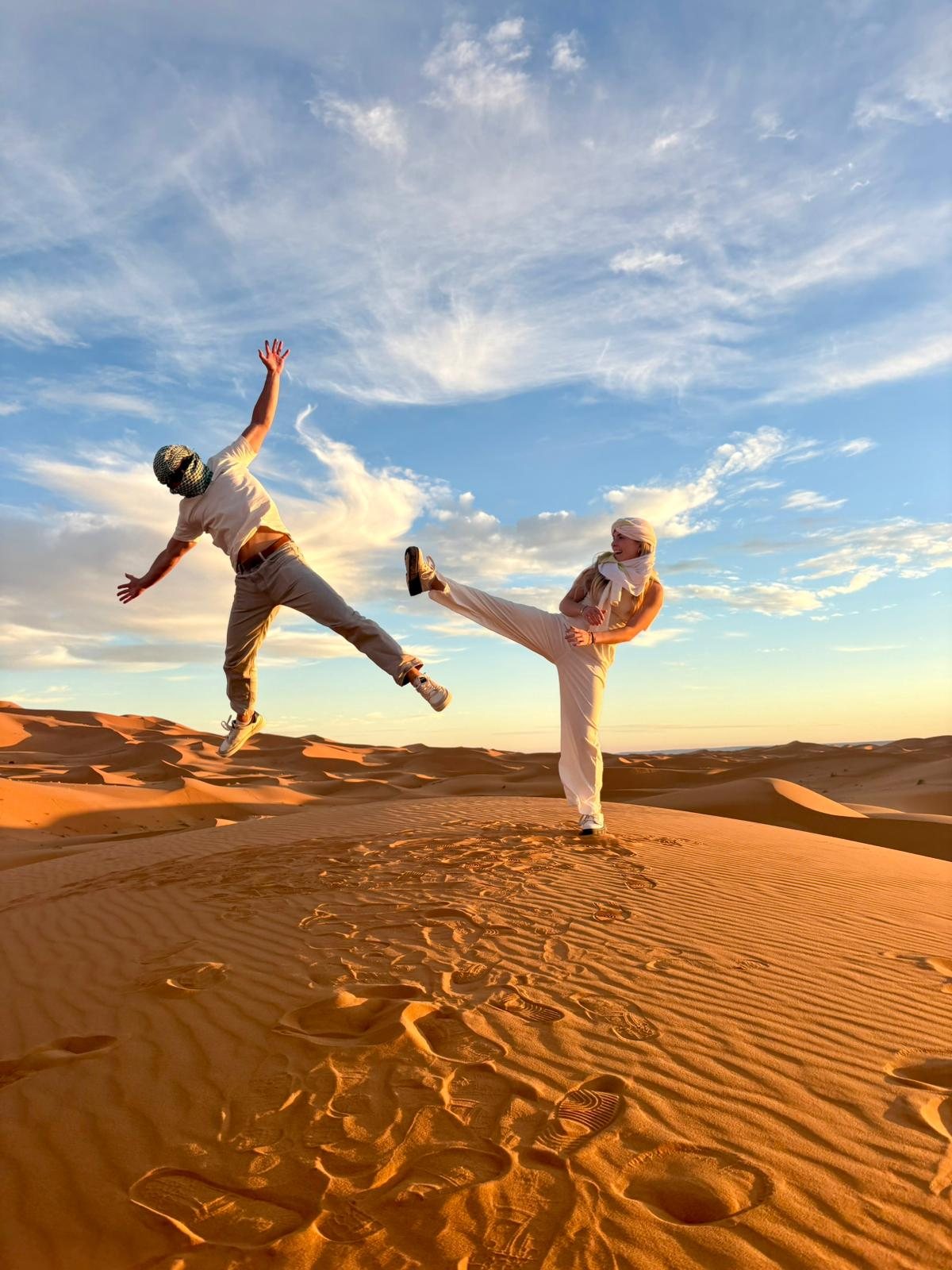 Sahara dunes at Erg Chebbi